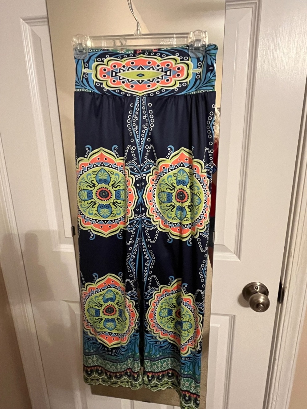Colorful, comfy pants size small